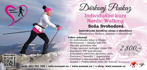 Individuální Kurz  Nordic Walking