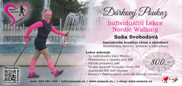 Individuální Lekce  Nordic Walking